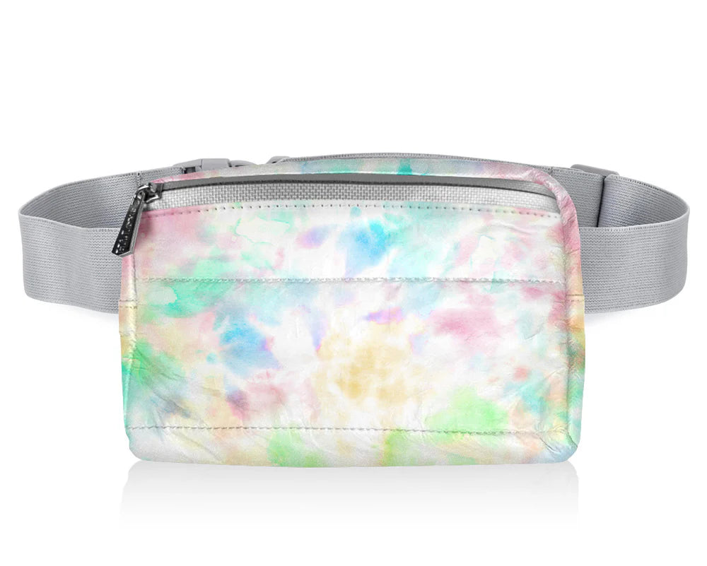 HI LOVE Watercolor Fanny Pack