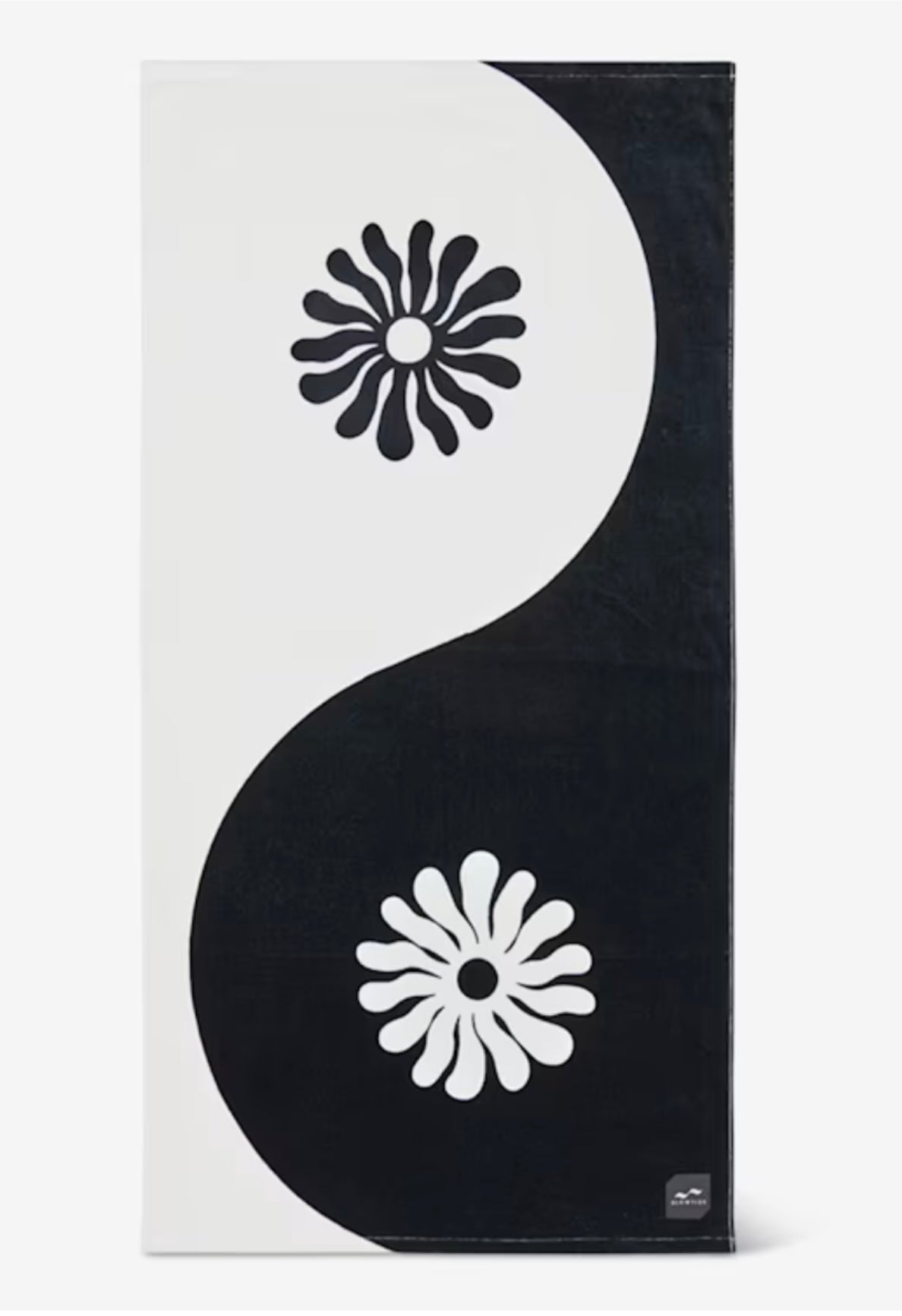 SLOWTIDE TOWEL BOTANICAL BALANCE - BLACK