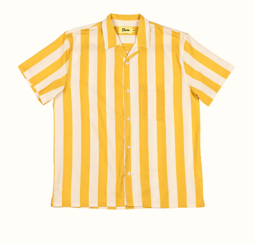 Duvin Traveler Leisure Stretch Buttonup Yellow