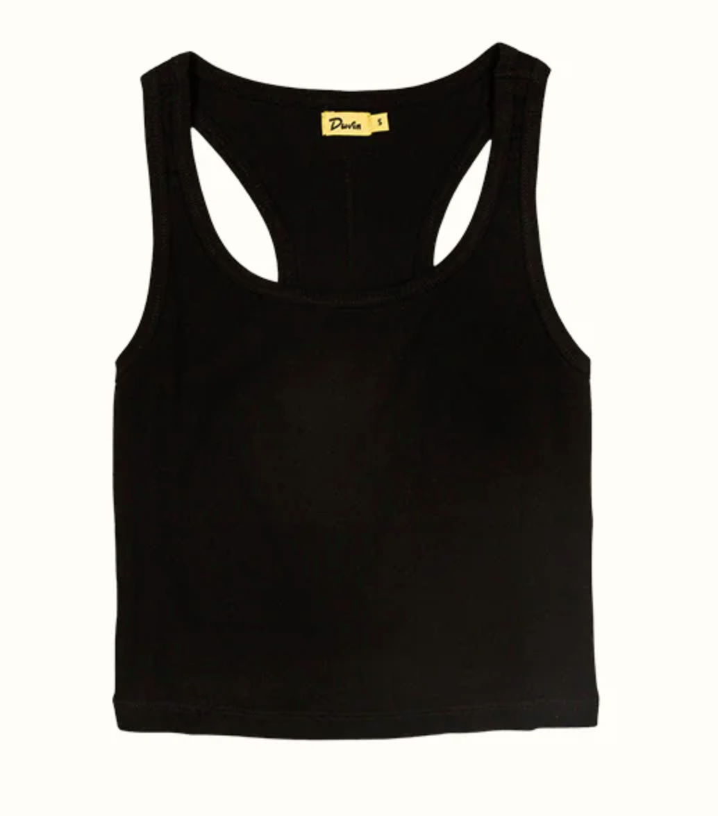 Duvin Wmns Ribbed Crop Tank