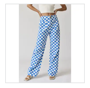 Women's Checker Pant