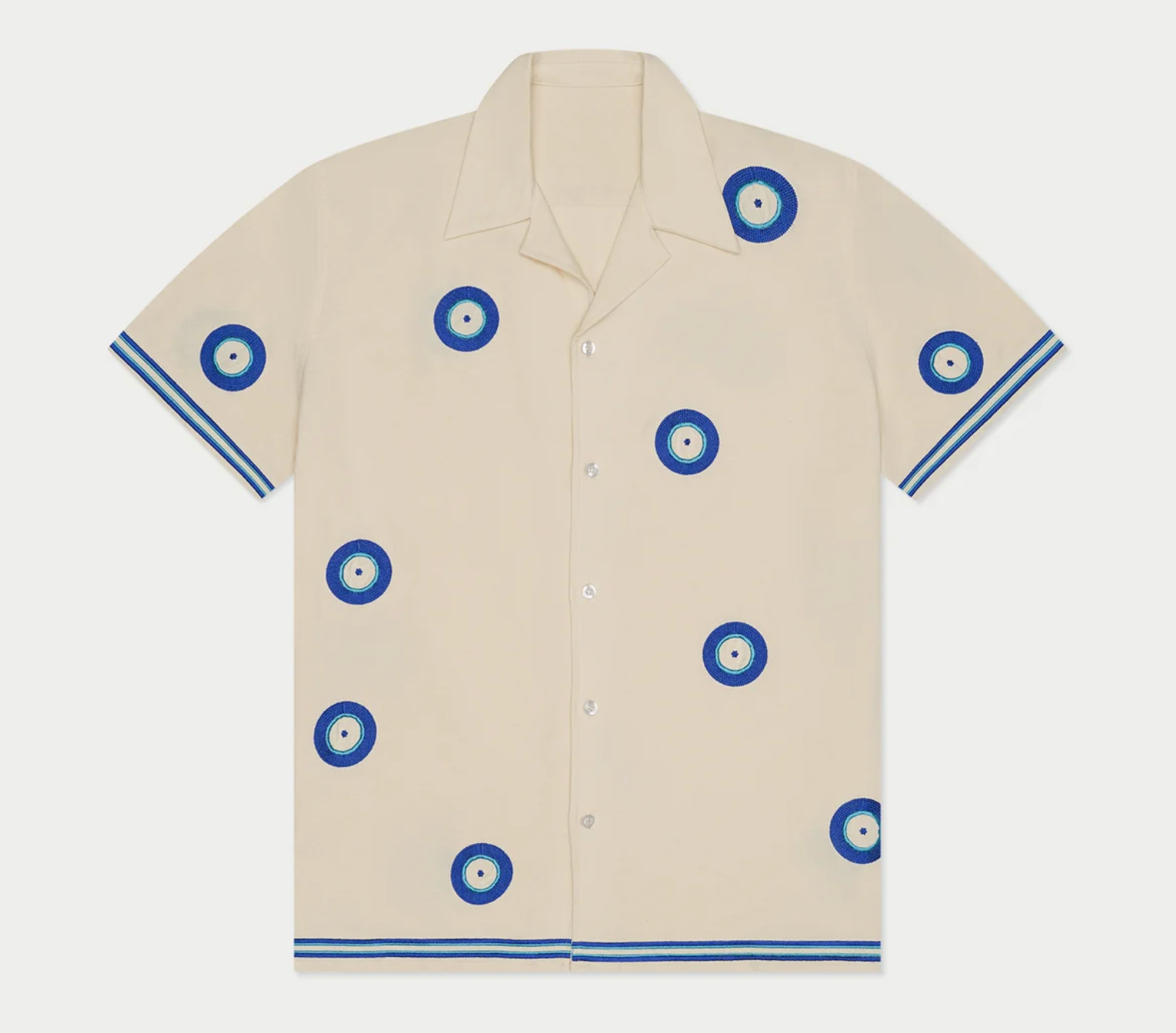 Mavrans Evil Eye Linen Shirt