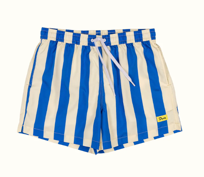 DUVIN BLUE STRIPE SWIM SHORT